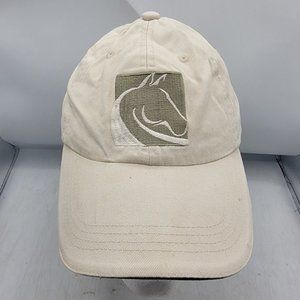 San Dieguito Equine Group Port Authority White Hat Cap Casual Comfort Outdoors